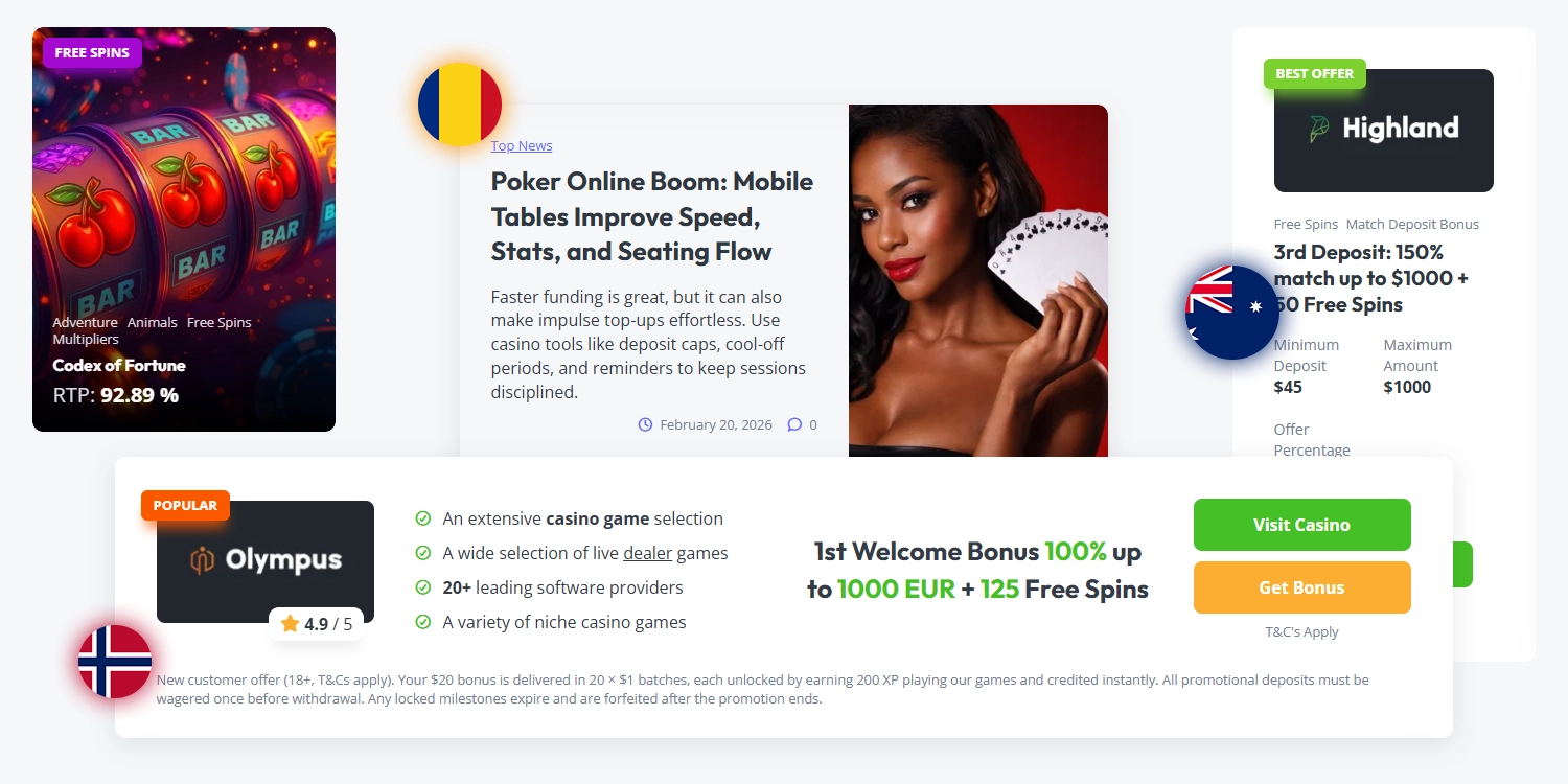 The Casino Affiliate WordPress Theme