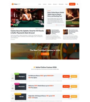 Casino Affiliate Website